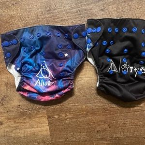 2 Harry potter pocket cloth diapers